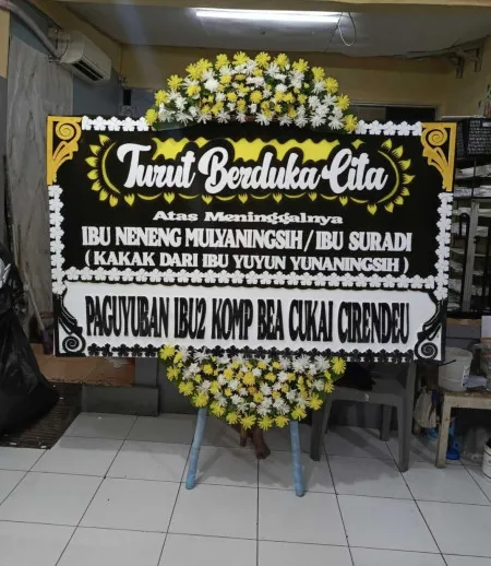 Papan Bunga Duka Kedungumpul Kandangan